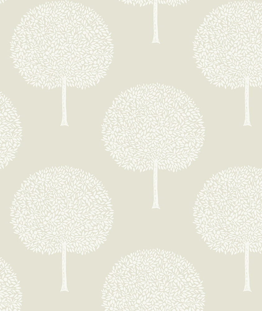 Tree Orchard Sea Salt by Seabrook Wallpaper NextWall Peel & Stick Netherlands 31.35 12.6" 20.9" - Fabric Carolina -