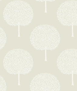 Tree Orchard Sea Salt by Seabrook Wallpaper