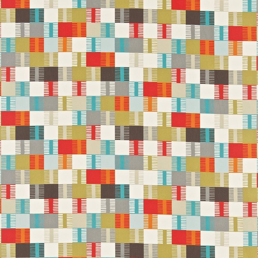 Navajo - Tomato/Multi By Scion Fabric