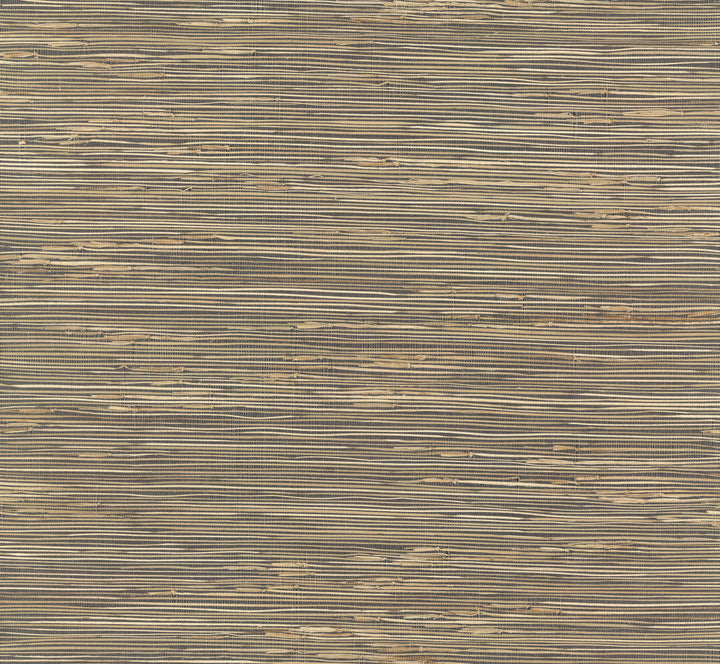 River Grass Black Wallpaper by York Wallcoverings Grasscloth Resource Library Covers about 72 square feet 36-in by 24-ft long roll Unpasted 0 - Fabric Carolina -