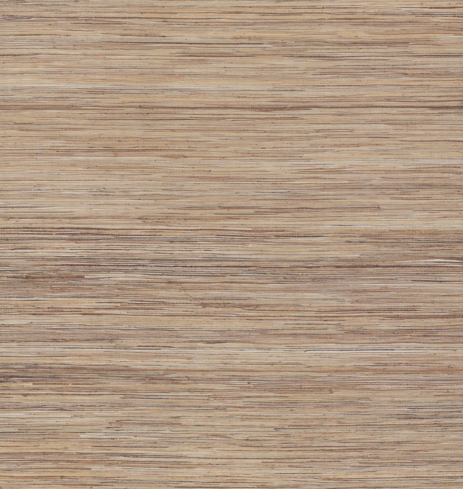 Raw Jute Grasscloth Metallic Wallpaper by York Wallcoverings Grasscloth II Covers about 72 square feet 36-in by 24-ft long roll Unpasted 0 - Fabric Carolina -