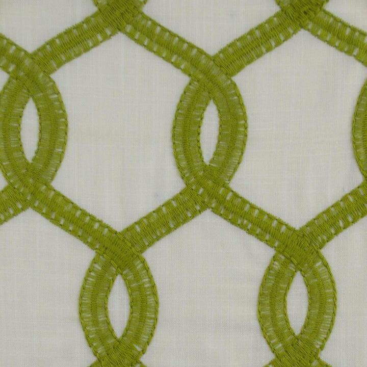 Nantucket Green by Europatex Fabric Nantucket 100% Polyester 8.5" H, 4" V 55.00 inches - Fabric Carolina -