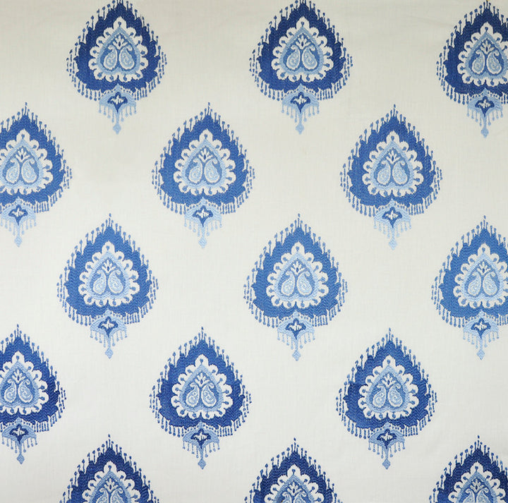 Okinawa # 01 Fountain by Maxwell Fabric COLOR WAVES-CAYMAN 70% LINEN 30% VISCOSE RAYON INDIA </p><p>Repeat: Horizontal: H-12.8 and Vertical: V-15.5 54"EMB.51" - Fabric Carolina -