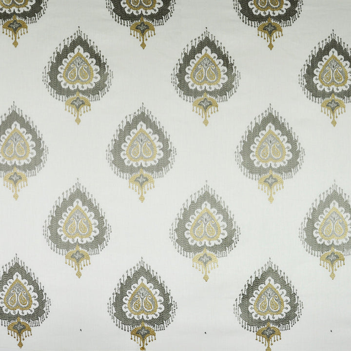 Okinawa # 05 Gold by Maxwell Fabric COLOR WAVES-CRACKED PEPPER 70% LINEN 30% VISCOSE RAYON INDIA </p><p>Repeat: Horizontal: H-12.8 and Vertical: V-15.5 54"EMB.51" - Fabric Carolina -