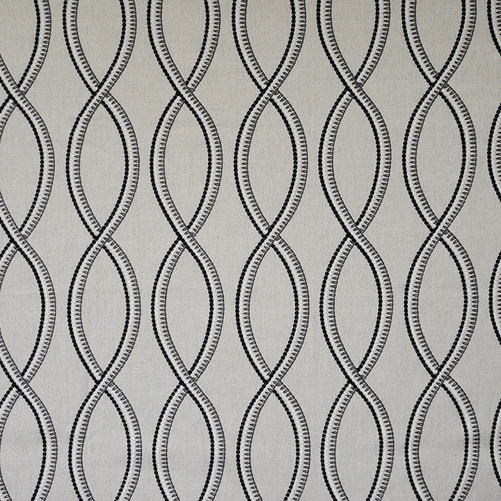 On Track # 454 Skunk by Maxwell Fabric COLOR THEORY-VOL.II ROCKSTAR 25% COTTON 25% LINEN
25% VISCOSE 25% POLY INDIA </p><p>Repeat: Horizontal: H-10.6 and Vertical: V-9.4 56.5" - Fabric Carolina -