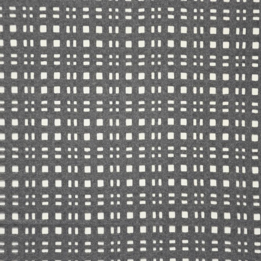 Owen # 101 Slate by Maxwell Designer Fabric Telafina Season Xii 75% VIRGIN WOOL/25% POLYAMIDE ITALY V-3.25"H-2.75" 59" - Swanky Fabrics -