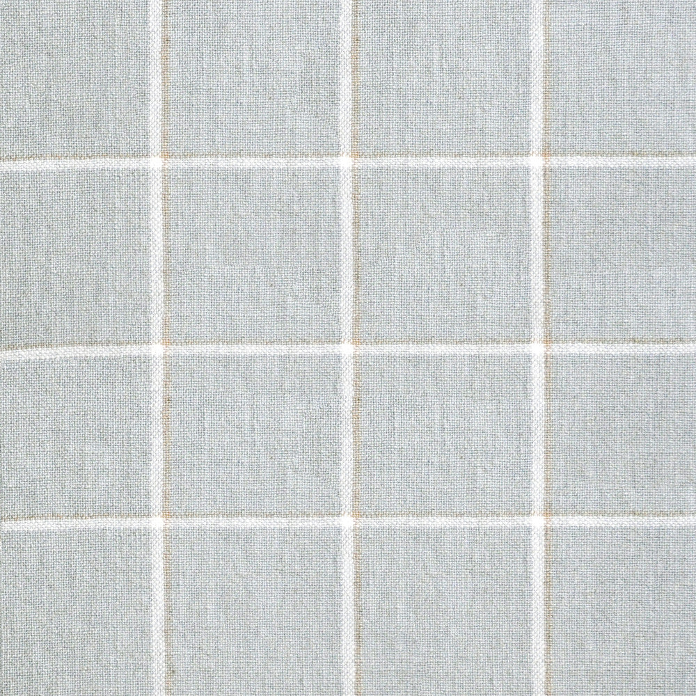 Off The Grid # 509 Ice by Maxwell Fabric STRIPES & CHECKS 55% LINEN 45% RAYON CHINA </p><p>Repeat: Horizontal: and Vertical: V&H: 3.3 54" - Fabric Carolina -