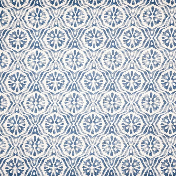 Orvieto # 109 Danube by Maxwell Fabric Color Theory-Vol. Ix Pacific 100% COTTON SPAIN V-3.8" H-3.7" 55" - Fabric Carolina -