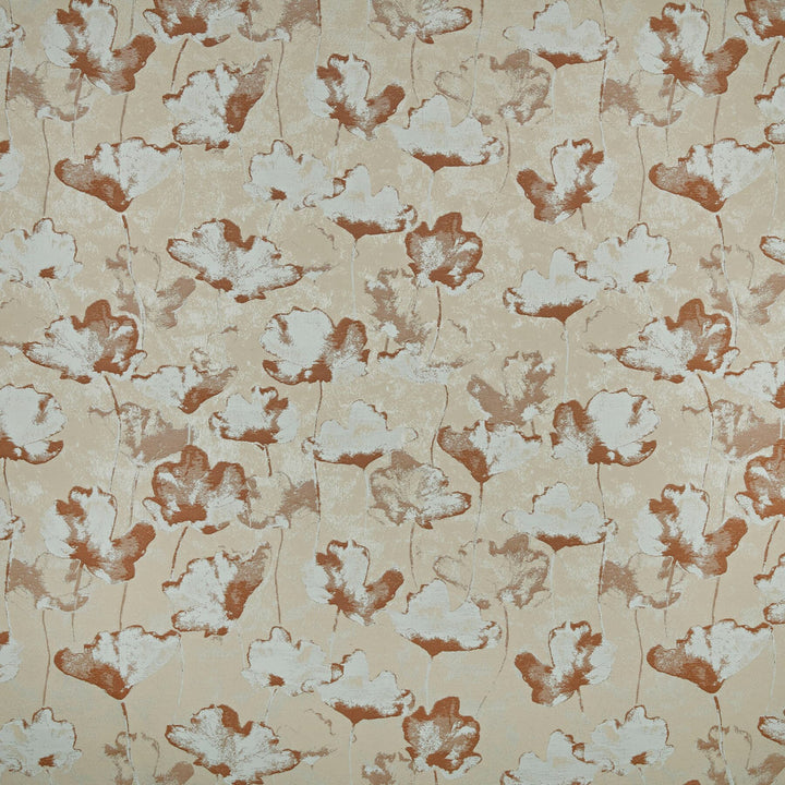 Oahu 1 Ginger by Marcus William Fabric Kai/Marcus William Roselle 100% Polyester INDIA Horizontal: 28.125 and Vertical: 22.375 54 in - Fabric Carolina -