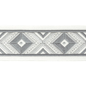 Oakdale Tape 2 Pewter by Stout Trim