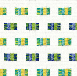 Oakmont Blue Green by Norbar Fabric INSIDE OUT 100% SOLUTION DYED POLYESTER CHINA 2 1/2"V 1 3/4"H 54 - Fabric Carolina -