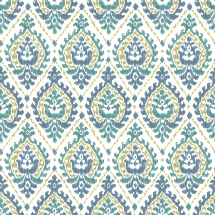 Oakum 2 Bay by Stout Fabric Stout Fabric Oakum 2 BayFabric RAINBOW LIBRARY SPRAY/SHORELINE 100%COT SPAIN </p><p>Repeat: H: 6.750, V: 13.500 54 in - Fabric Carolina -