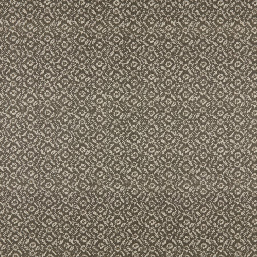 Oaksey # 535 Truffle by Maxwell Designer Fabric Print Gallery Iii 85% COTTON
15% LINEN SPAIN V-9.1" H-4.1" 54" - Swanky Fabrics -
