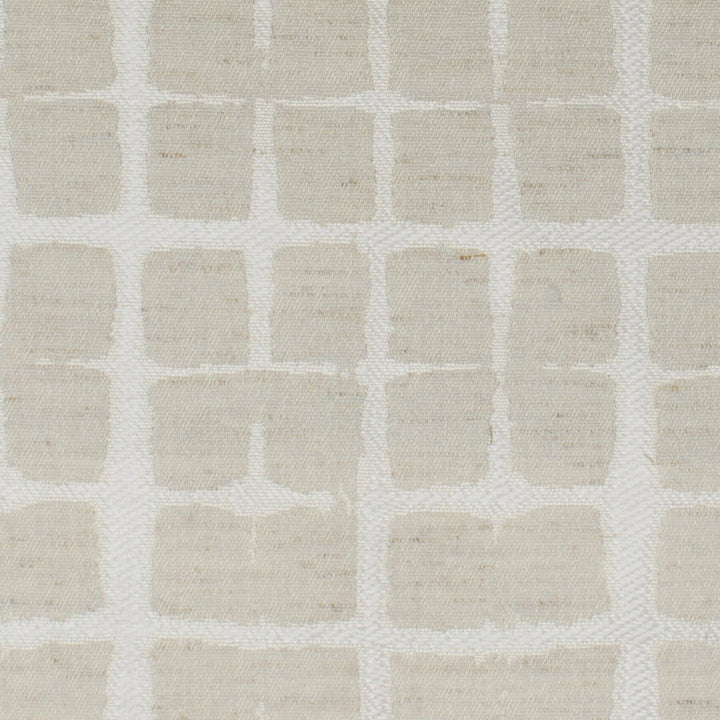 Obedient 1 Ecru by Stout Designer Fabric Rainbow Library Toast/Driftwood 94% Polyester 6% Linen CHINA Horizontal: 3.5 and Vertical: 5.5 57 in - Swanky Fabrics -