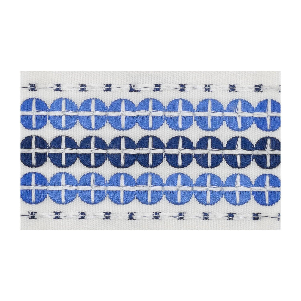 Oberlin Tape 6 Sapphire by Stout Designer Trim SMALL WONDERS TRIM 100%POL CHINA CATB 117-2013 LIGHTFASTNESS-AATCC TM 16 (1500 HOURS) WYZENBEEK 24 000 DOUBLE RUB WEAR TEST (HEAVY DUTY) Horizontal: 0.375 and Vertical: 0.000 2.38 in - Swanky Fabrics -