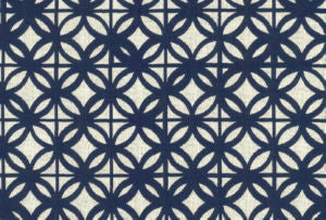 Obie Navy 60 by Norbar Fabric