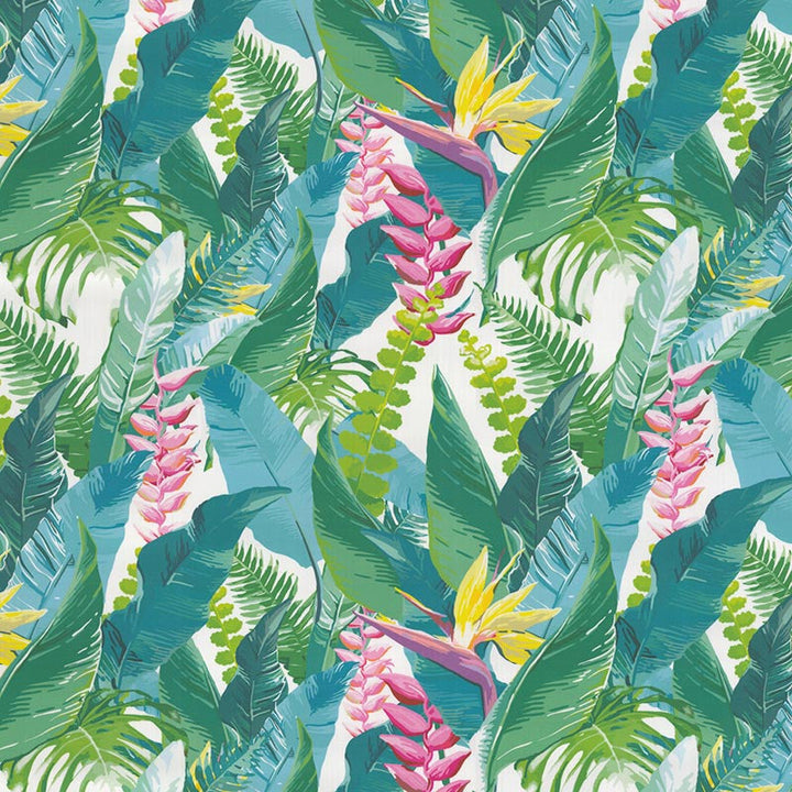 Od-Jungle Aruba by Magnolia Designer Fabric - 100% Acry Dralon Italy 50000 Horizontal: 15.3 and Vertical: 15.3 56" - Swanky Fabrics -