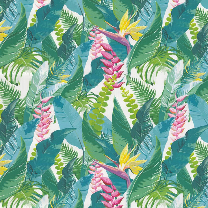 Od-Jungle Aruba by Magnolia Fabric - 100% Acry Dralon Italy 50000 Horizontal: 15.3 and Vertical: 15.3 56" - Fabric Carolina -
