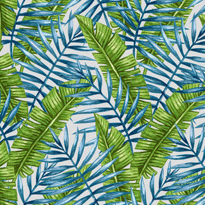 Od-Leaves Aqua by Magnolia Fabric