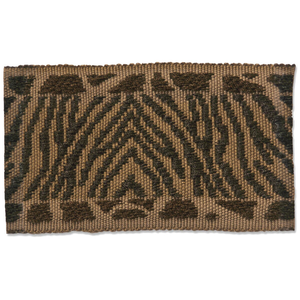 Odelia 1 Espresso by Stout Designer Trim NEW WORLD TAPES & BORDERS 100%SVI CHINA Horizontal: 0 and Vertical: 0 2 in - Swanky Fabrics -