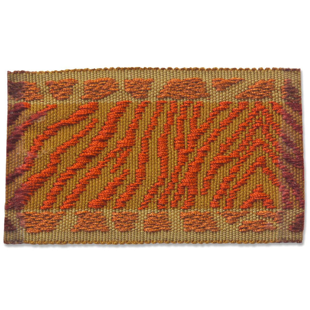 Odelia 3 Cayenne by Stout Trim NEW WORLD TAPES & BORDERS 100%SVI CHINA Horizontal: 0.000 and Vertical: 0.000 2 in - Fabric Carolina -