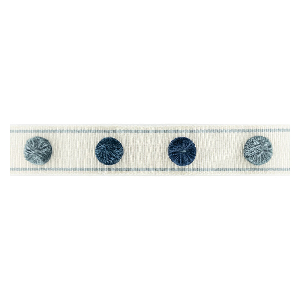 Odessa Tape 4 Denim by Stout Trim Stout Trim Odessa Tape 4 DenimTrim NEW TRADITIONS TRIM 94%SVI 6%POL CHINA </p><p>Repeat: H: 5.500, V: 0.000 1.25 in - Fabric Carolina -