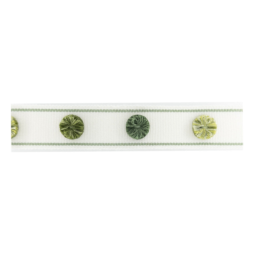 Odessa Tape 5 Avocado by Stout Trim Stout Trim Odessa Tape 5 AvocadoTrim NEW TRADITIONS TRIM 94%SVI 6%POL CHINA </p><p>Repeat: H: 5.500, V: 0.000 1.25 in - Fabric Carolina -