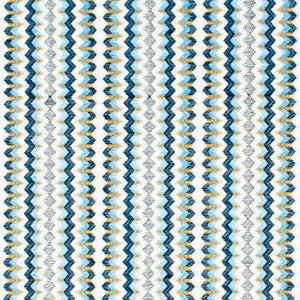 Offpeak 1 Blue by Stout Fabric