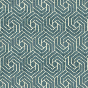 Offri 4 Teal by Stout Fabric