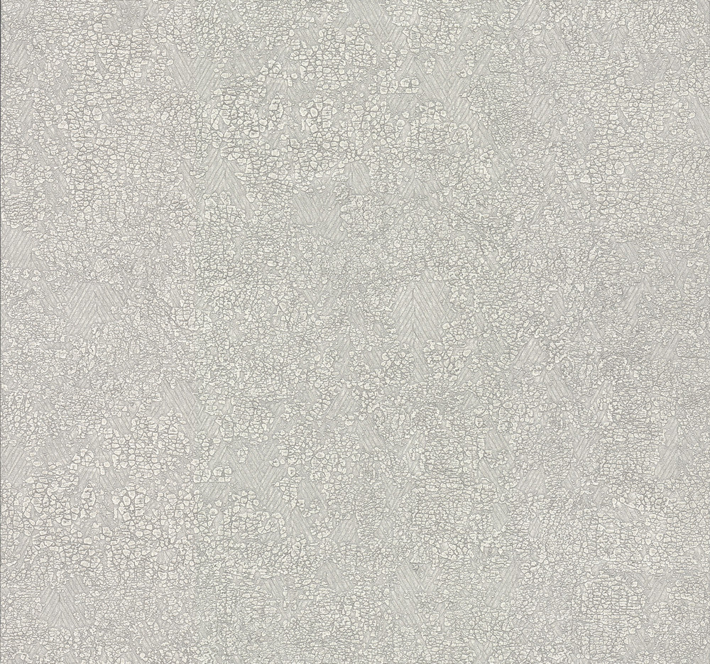 Weathered Light Grey Wallpaper by Antonina Vella Antonina Vella Elegant Earth Covers about 60.8 square feet 27-in by 27-ft long roll Unpasted 25.25 - Fabric Carolina -