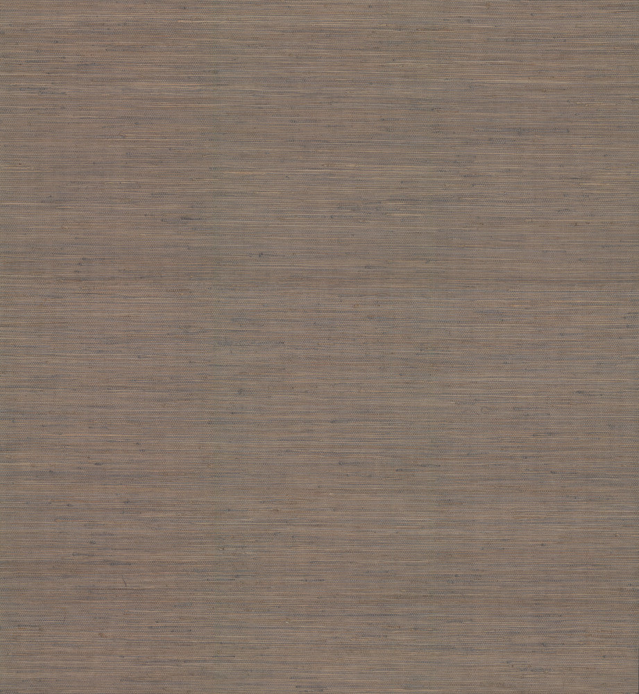 Threaded Jute Brown Wallpaper by Ronald Redding Traveler Covers about 72 square feet 36-in by 24-ft long roll Unpasted 0 - Fabric Carolina -