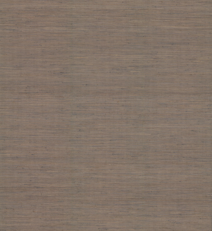 Threaded Jute Brown Wallpaper by Ronald Redding Traveler Covers about 72 square feet 36-in by 24-ft long roll Unpasted 0 - Fabric Carolina -