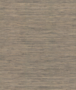 Threaded Jute Grey & Off White Wallpaper by Ronald Redding