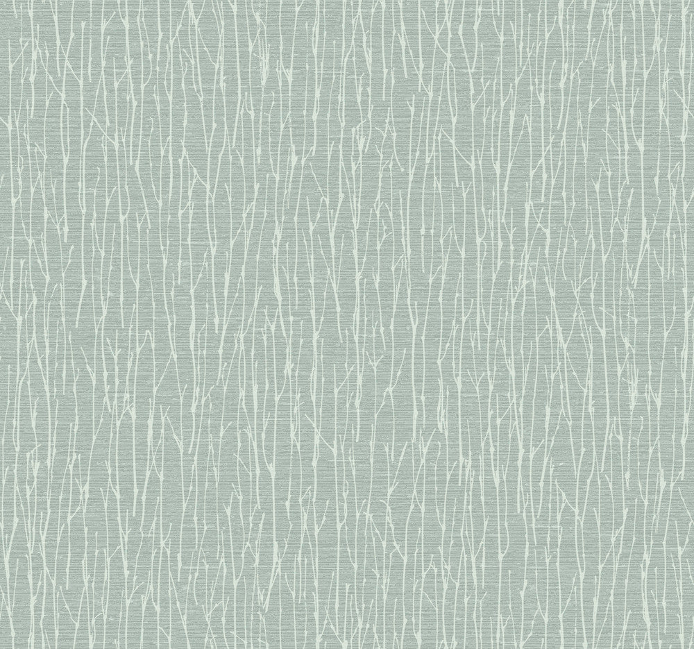 Woodland Twigs Sage Wallpaper by Antonina Vella Antonina Vella Elegant Earth Covers about 60.8 square feet 27-in by 27-ft long roll Unpasted 25.25 - Fabric Carolina -