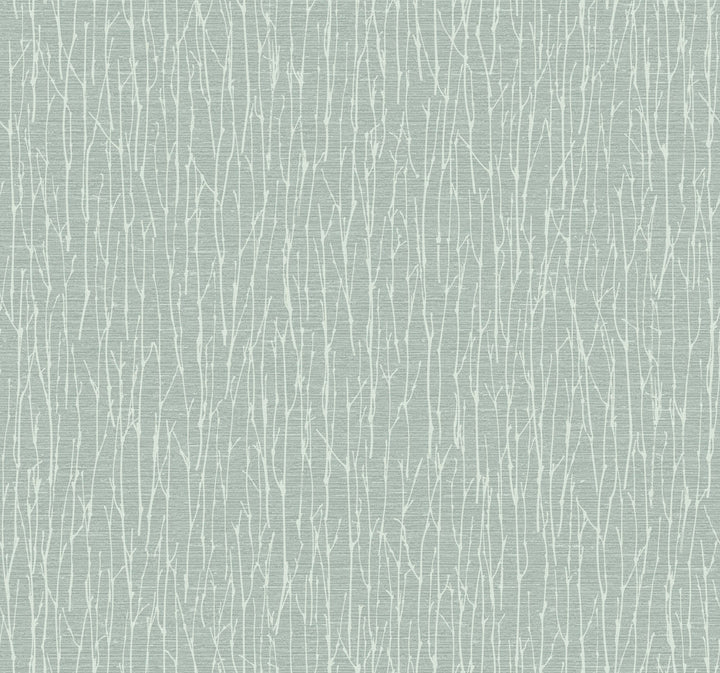 Woodland Twigs Sage Wallpaper by Antonina Vella Antonina Vella Elegant Earth Covers about 60.8 square feet 27-in by 27-ft long roll Unpasted 25.25 - Fabric Carolina -
