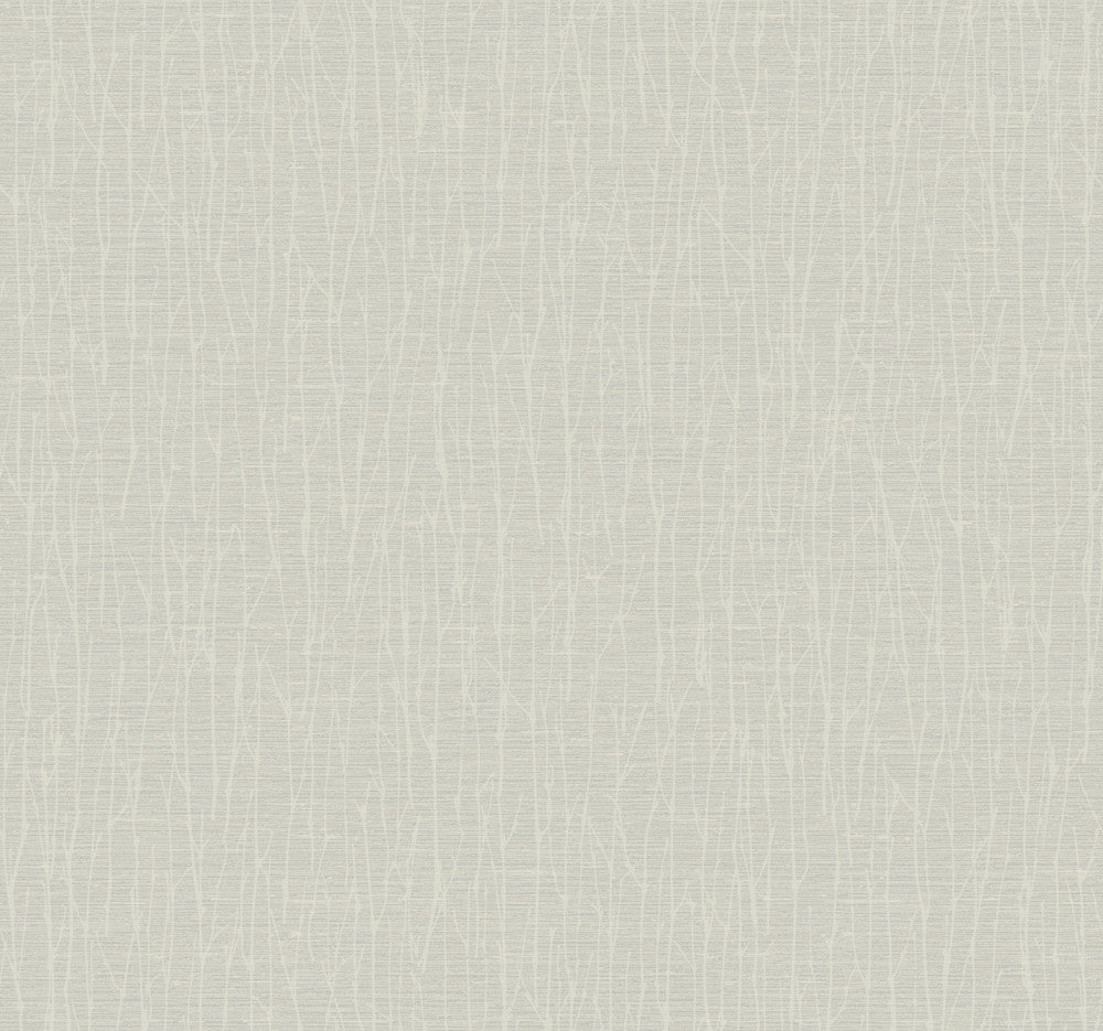 Woodland Twigs Cream & White Wallpaper by Antonina Vella Antonina Vella Elegant Earth Covers about 60.8 square feet 27-in by 27-ft long roll Unpasted 25.25 - Fabric Carolina -