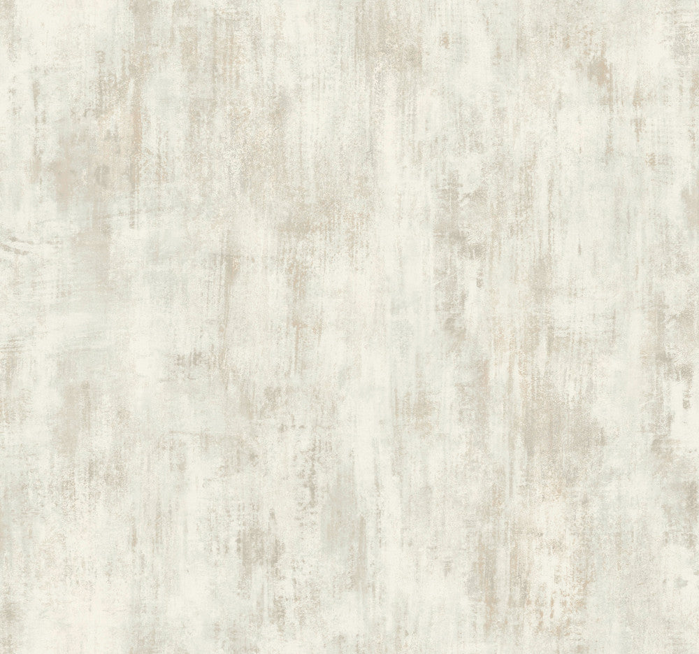Concrete Patina White & Neutral Wallpaper by Antonina Vella Antonina Vella Elegant Earth Covers about 60.8 square feet 27-in by 27-ft long roll Unpasted 25.25 - Fabric Carolina -