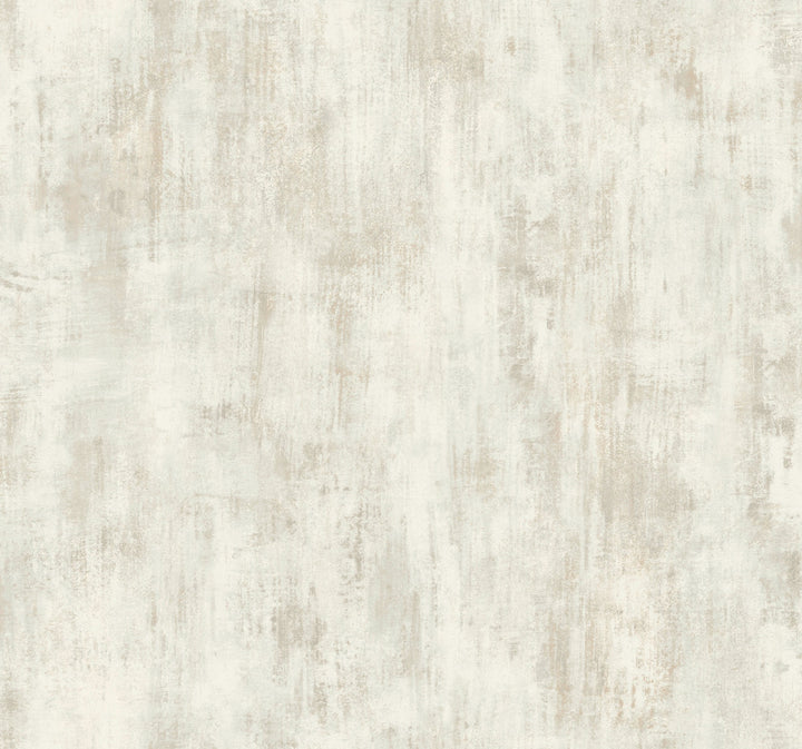 Concrete Patina White & Neutral Wallpaper by Antonina Vella Antonina Vella Elegant Earth Covers about 60.8 square feet 27-in by 27-ft long roll Unpasted 25.25 - Fabric Carolina -