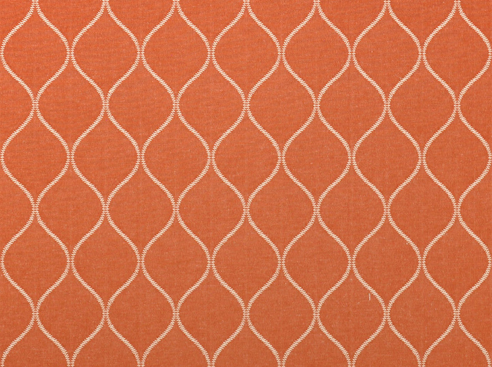 Oh Gee Mandarin 340 by Covington Fabric our website for purchase 55% Cotton/45% Polyester Taiwan Roc 50000 Horizontal: 3" and Vertical: 4.5" 55" - Fabric Carolina -