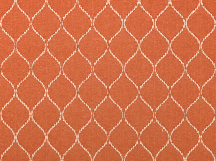 Oh Gee Mandarin 340 by Covington Fabric our website for purchase 55% Cotton/45% Polyester Taiwan Roc 50000 Horizontal: 3" and Vertical: 4.5" 55" - Fabric Carolina -