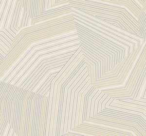 Dotted Maze Taupe Wallpaper by York Wallcoverings