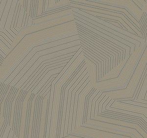 Dotted Maze Glint Wallpaper by York Wallcoverings