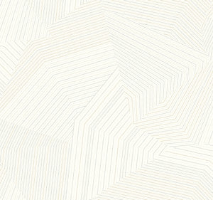 Dotted Maze White Wallpaper by York Wallcoverings