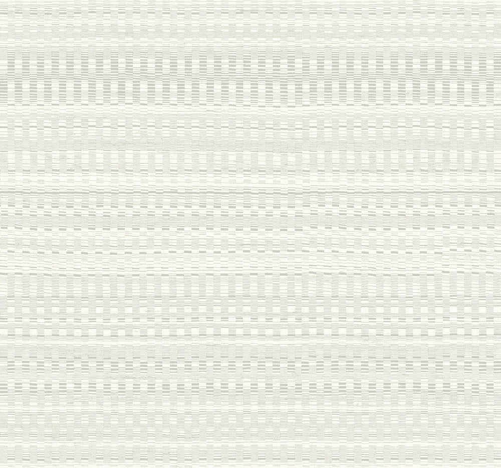 Tapestry Stitch Grey Wallpaper by York Wallcoverings New Origins Covers about 60.8 square feet 27-in by 27-ft long roll Unpasted 25.25 - Fabric Carolina -