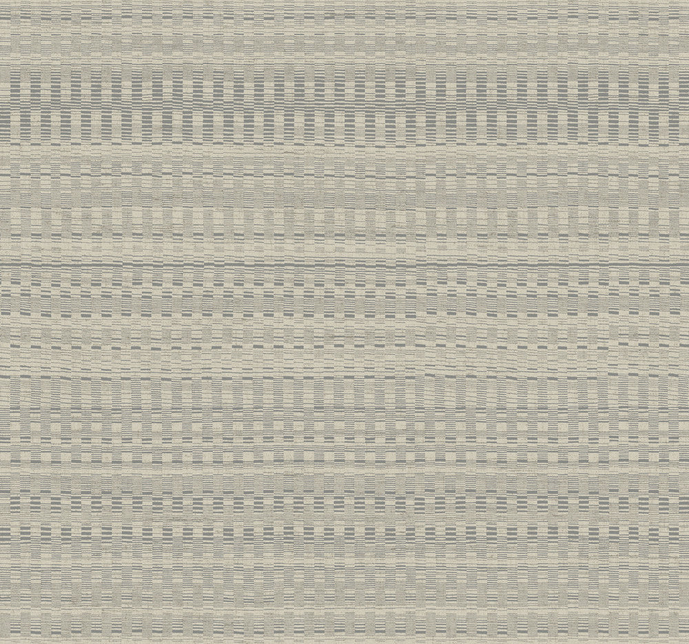 Tapestry Stitch Linen Wallpaper by York Wallcoverings New Origins Covers about 60.8 square feet 27-in by 27-ft long roll Unpasted 25.25 - Fabric Carolina -