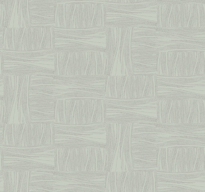 Wicker Dot Sage Wallpaper by York Wallcoverings New Origins Covers about 60.8 square feet 27-in by 27-ft long roll Unpasted 25.25 - Fabric Carolina -