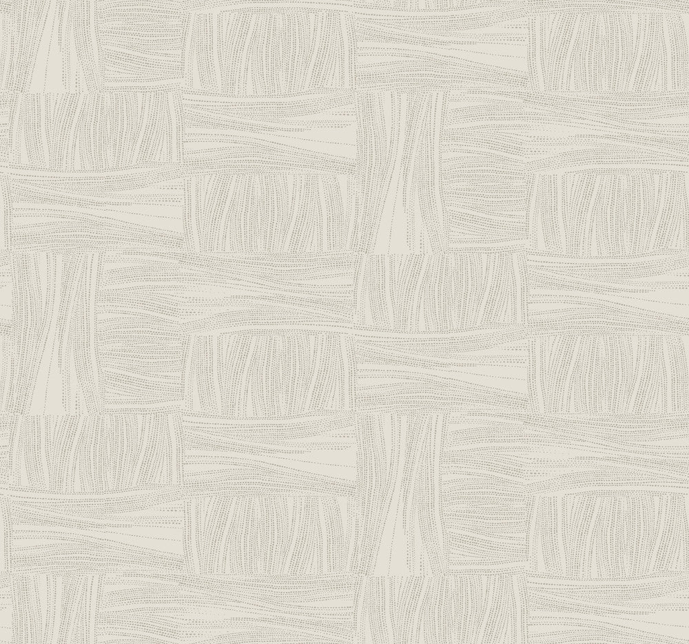Wicker Dot Light Taupe Wallpaper by York Wallcoverings New Origins Covers about 60.8 square feet 27-in by 27-ft long roll Unpasted 25.25 - Fabric Carolina -