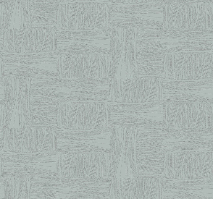 Wicker Dot Slate Blue Wallpaper by York Wallcoverings New Origins Covers about 60.8 square feet 27-in by 27-ft long roll Unpasted 25.25 - Fabric Carolina -