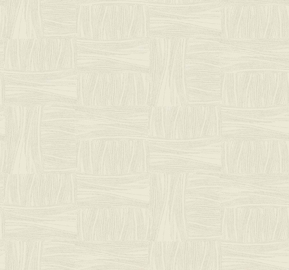 Wicker Dot Beige Wallpaper by York Wallcoverings New Origins Covers about 60.8 square feet 27-in by 27-ft long roll Unpasted 25.25 - Fabric Carolina -