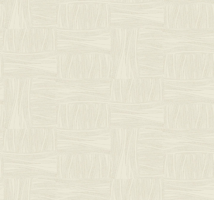 Wicker Dot Beige Wallpaper by York Wallcoverings New Origins Covers about 60.8 square feet 27-in by 27-ft long roll Unpasted 25.25 - Fabric Carolina -